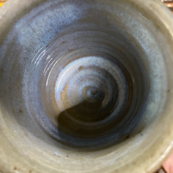 Set of 2 handmade pottery coffee tea mugs - Picture 5 of 12